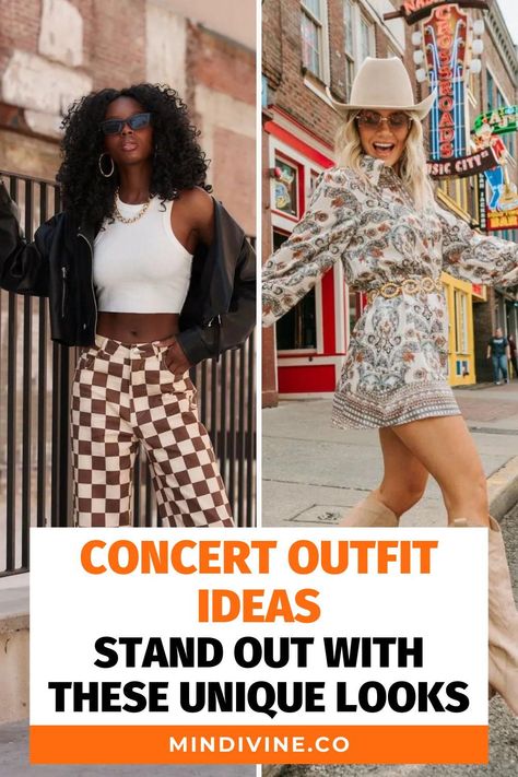 Steal the spotlight with these concert outfit ideas. Whether you're attending a rapper's concert or a country music festival, these looks are perfect for making a style statement. Dare to be different and stand out at every show. Rap Concert Outfit Plus Size, Rap Concert Outfit Winter, Concert Outfit Dress, Rap Concert Outfit Ideas, Concert Outfit Plus Size, Rap Concert Outfit, Concert Outfit Men, Concert Dress, Concert Outfit Winter