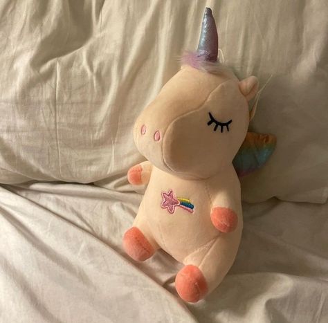 Unicorn🦄 soft toy (๑�˃̵　ᴗ　˂̵)و Unicorn Soft Toy, Soft Toys, Aesthetic Icon, Soft Toy, Sprinkles, Toys