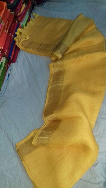 New Lenin Sarees | Buy Online Lenin Sarees | Elegant Fashion Wear Sarees Elegant, Lenin Sarees, Cotton Sarees Handloom, Elegant Fashion Wear, Linen Sarees, Plain Saree, Color Combinations For Clothes, Bunny Pictures, Sari Blouse