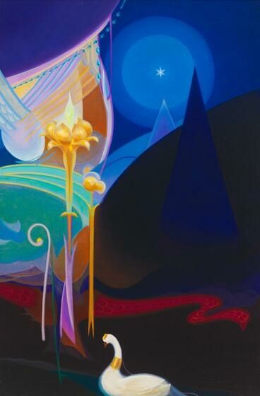 Agnes Pelton, Swan Bird, Phoenix Art Museum, Phoenix Art, New York Museums, Whitney Museum, Museum Exhibition, Abstract Expressionist, Art Movement