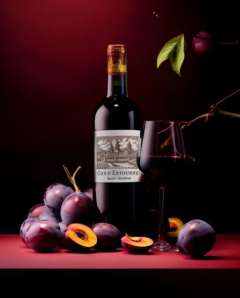 Ripe black plums and rich berries dance with a firm, dark structure. Experience the evolution of Bordeaux wines with Chateau Cos D'Estournel. Explore our complete wine list in the link in our bio. #DunstanVintner #FrenchWine #thanksgiving Black Plums, French Wines, Plum Wine, Bordeaux Wine, French Wine, Wine Cheese, Wine Festival, Wine List, Evolution