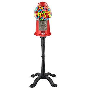 Great Northern 15-Inch Vintage Candy Gumball Machine and Bank with Stand, Everyone Loves Gumballs: Amazon.ca: Home & Kitchen Gumball Dispenser, Old School Candy, Gum Machine, Bubble Gum Machine, Old Fashioned Candy, Candy Dispenser, Vintage Candy, Gumball Machine, Coin Bank