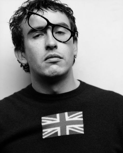 Steve Coogan By Adrian Green Steve Coogan, The Painted Veil, Black And White Portrait, Steve Carell, White Portrait, British Comedy, Male Form, Music Film, Looking Good