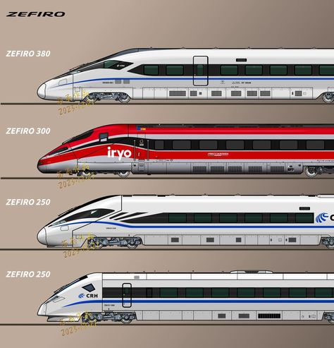 🇨🇦🇩🇪🇮🇹🇨🇳The @alstom (ex-Bombardier) ZEFIRO family. Being one of the most famous high-speed rolling stock family today, the ZEFIRO… | Instagram Train Concept, Future Train Concept, High Speed Train, High Speed Train Design, Transsiberian Train, Train Wallpaper, Cartoon Tutorial, Train Illustration, Train Projects