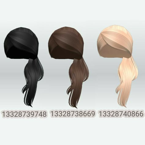 Brown Hair Roblox Id, Brown Hair Roblox, Blocksburg Outfit Codes￼, Pelo Cafe, Fancy Dress Code, Preppy Decal, Hair Roblox, Pic Code, Hair Codes