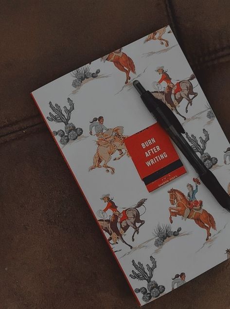 Western Journal, Western Books, Book Sleeve, Journal Writing, Pattern Books, Book Aesthetic, Design Inspo, Book Design, Cowboy