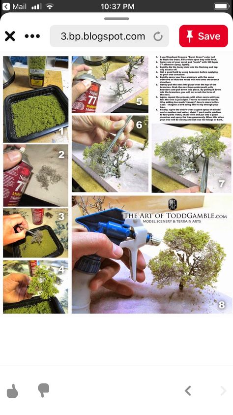 Model Tree, Model Train Scenery, Miniature Trees, Miniature Diy, Fairy Garden Diy, Miniatures Tutorials, Model Train Layouts, Miniature Crafts, Train Layouts