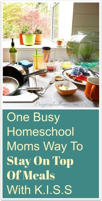 One Busy Homeschooling Mom's Way To Stay On Top Of Meals With K.I.S.S. Homeschooling Planner, Diy Dinner, Invest In Your Health, Smart Food, Parenting Plan, Ways To Stay Healthy, Homeschool Inspiration, Thrifty Living, Family Planner