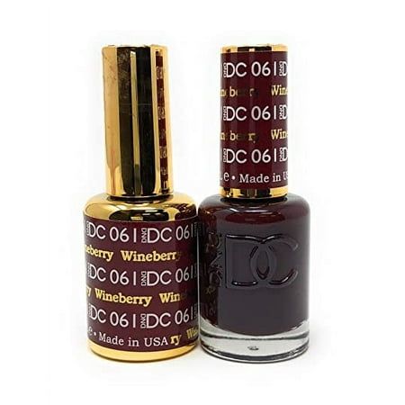 DND -DC Products presents, Soak Off Gel Polish, Luminous nail color that applies faster, feels thinner, and lasts longer than any other gel available! Dnd 061 Wineberry, Wineberry Dnd, Dnd Gel Polish Colors Winter 2023, Dnd Wineberry, Dnd Fall Nail Colors, Dnd Colors, Dnd Nail Polish, Fall Toe Nails, Mani Monday