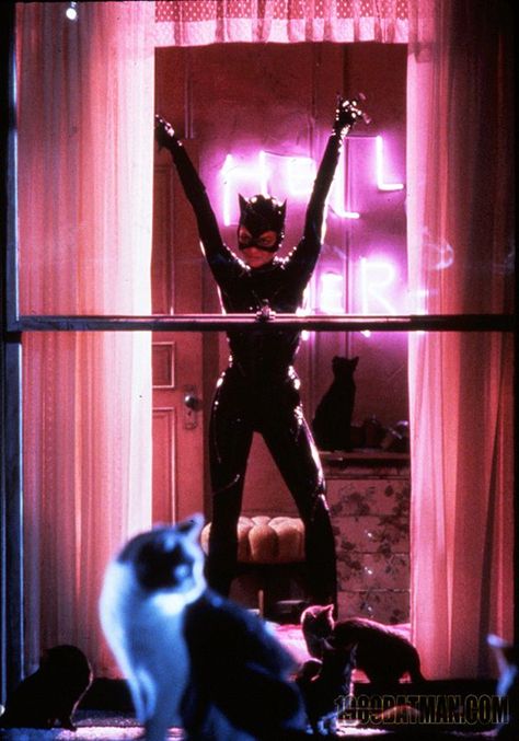 Batman Returns 1992, The Bat Man, Bob Kane, Photo Star, Catty Noir, Batman Returns, Batman And Catwoman, Miss Kitty, Selina Kyle