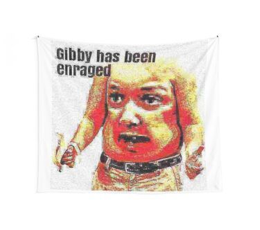 Gibby Tapestry, Japanese Room Decor, Funny College, Funny Tapestry, College Room Decor, Japanese Room, Babe Cave, College Room, Room Accessories