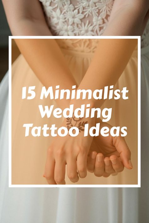 Did you know that minimalist wedding tattoos are the ultimate symbol of eternal love? Discover elegant, simple designs perfect for couples who adore subtlety. Transform your big day into an unforgettable experience with these timeless ink inspirations. Dive into the world of unique couple tattoos that convey deep meanings. Find your perfect match and cherish your love forever with a touch of minimalistic art. Get inspired with designs beyond the ordinary! Minimalist Husband And Wife Tattoo, Wedding Flowers Tattoo, Minimalist Tattoos With Deep Meaning, Couple Fine Line Tattoo, Love Meaning Tattoos, Family Of 3 Tattoo Ideas, Wedding Date Tattoo Ideas, Tattoo For My Husband, Minimalist Couple Tattoo