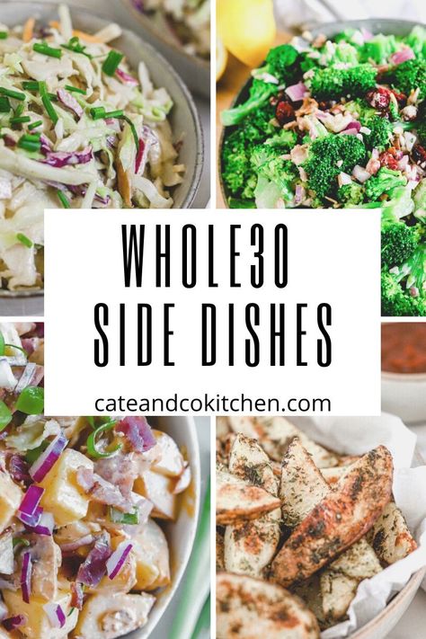 Whole 30 Dinner Sides, Whole30 Summer Recipes, Whole 30 Bbq Recipes, Whole 30 Recipes Sides, Whole 30 Side Salad, Healthy Bbq Side Dishes Clean Eating, Paleo Summer Side Dishes, Whole 30 Easter Side Dishes, Whole 30 Sides For Bbq