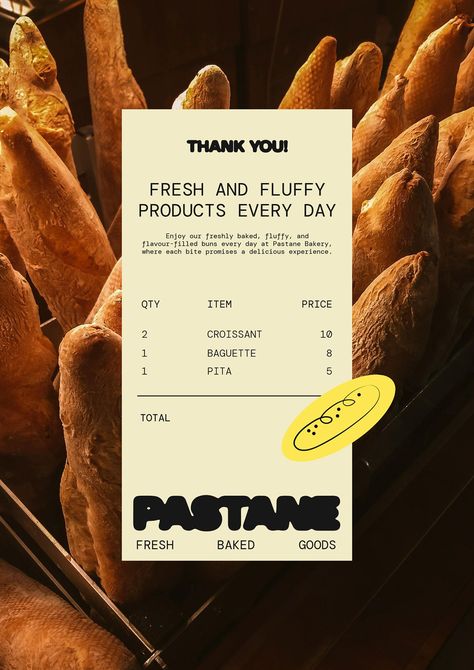 Pastane Bakery :: Behance Coffee Shop Branding, Bakery Branding, Food Menu Design, Food Branding, Design Rules, Bakery Business, Food Packaging Design, Designer Art, Branding Design Inspiration