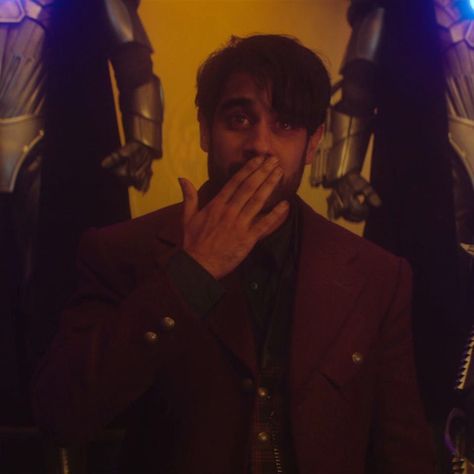 The Master Doctor Who, Doctor Who The Master, Dhawan Master, Sacha Dhawan, Chaos Child, Doctor Who Companion, Will Wood, Hands Together, Time Lord