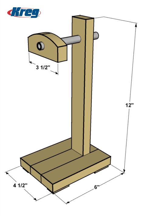 Here’s the perfect place to park your headphones when they’re not on your head. This DIY headphone hanger works great, and it looks even better. You can build one in no time, from a 1x2 board and a piece of aluminum tubing to protect your investment in style. Free printable plans with how-to steps, tools & materials list, cut list & diagram. Save Now, Build Later! #headphones #storage #music #headphonestand #DIY #woodworking Headphones Stand Wood, Diy Headphones Stand, Headset Stand Diy, Diy Headset Stand, Wood Headphone Stand, Headphone Holder Diy, Diy Headphone Holder, Headphone Stand Diy, Headphone Stand