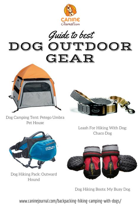 Dog Hiking Essentials, Dog Camping Gear, Rv Dog, Hiking Dog, Dog Travel Accessories, Pet Camping, Expensive Dogs, Cool Dog Houses, Dog Camping