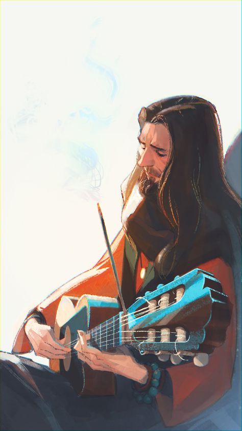 Estas Tonne, Easy Diy Halloween Decorations, Art Pics, Character References, Fantasy Male, George Harrison, Guitar Player, Dnd Characters, Live Music