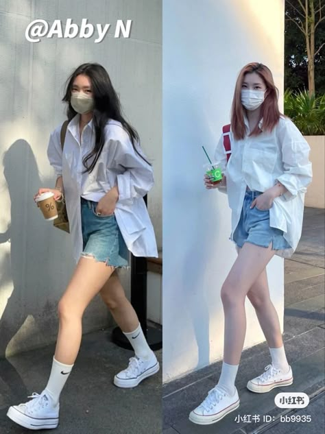 Hong Kong Outfit Street Style, Daily Outfit Ideas Casual, Hong Kong Outfit, Trendy Modest Outfits, Singapore Outfit, Japan Ootd, Concert Ootd, 90s Street Style, Teenage Style