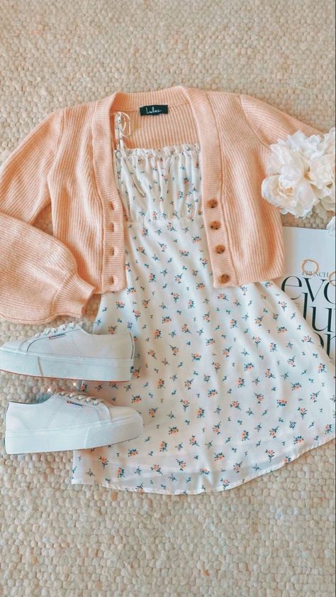 Cute Frocks For Teenagers, Comfy Girly Outfits, Frocks For Teenager, Flowery Outfits, Cute Dress Outfits, Trendy Dress Outfits, Causal Outfits, Fashion Attire, Simple Trendy Outfits