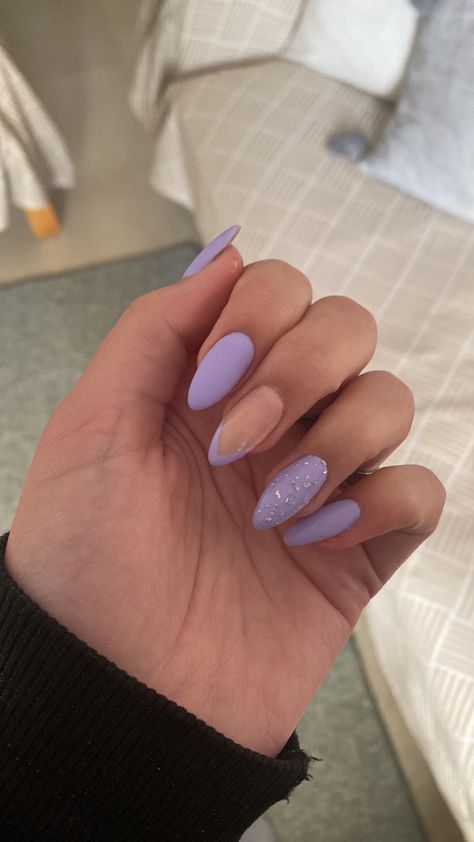 Matte Lavender Nails, Lavender Nails, Matte Nails, Lavender, Nail Art, Nails, Beauty, Quick Saves, Art