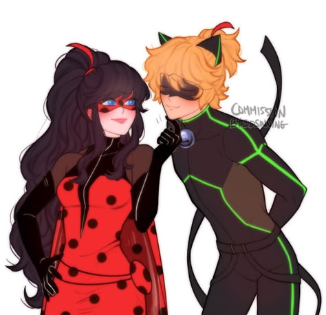 Miraculous Ladybug X Cat Noir, Ladynoir Future, Mlb Fanart, Miraculous Fanart, Miraculous Ladybug Kiss, Miraculous Ladybug Oc, Miraculous Ladybug Wallpaper, Miraculous Ladybug Fanfiction, Ladybug Anime