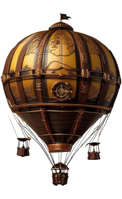 Steampunk Hot Air Balloon, Tech Tattoo, Steampunk Vehicle, Fly Craft, Dragon Coloring, Handrail Design, Dragon Coloring Page, Teaching Skills, Cocktail Menu