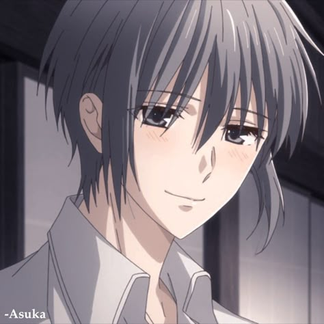 Fruit Basket Yuki, Anime Fruits Basket, Yuki Sohma, Fruits Basket Anime, Basket Anime, Kin List, Fruit Baskets, Fruits Basket, Anime Men