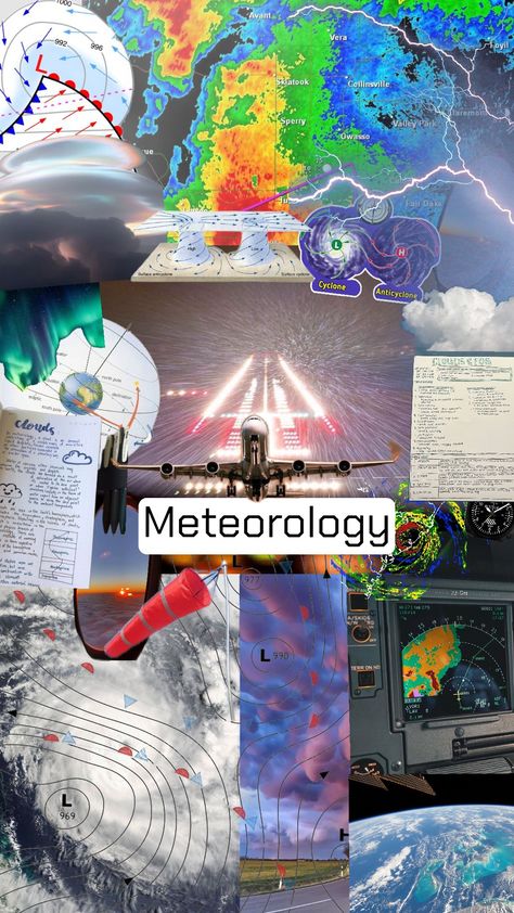 #meteorology #aviation Meteorology Notes, Meteorologist Aesthetic, Meteorology Aesthetic, Atmospheric Science, Life Plans, Weather Science, Storm Chasing, Teen Advice, Dream Career