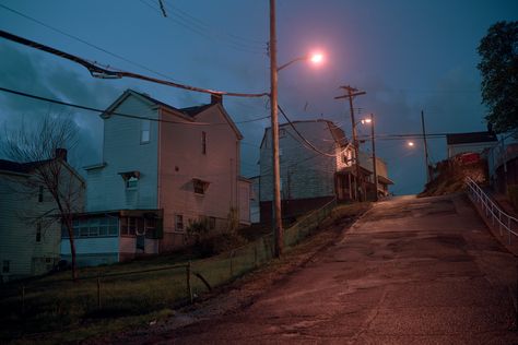 https://flic.kr/p/2iqKStJ | Untitled | patrickjoust | flickr | tumblr | instagram | facebook | prints  ...  Fujica GW690  Kodak Portra 160 Dream Neighborhood, Suburbia Aesthetic Night, Rainy Suburbs Aesthetic, Gloomy Small Town Aesthetic, Small Town At Night Aesthetic, Creepy Midwest Aesthetic, American Town, Small Town Mystery, Patrick Joust