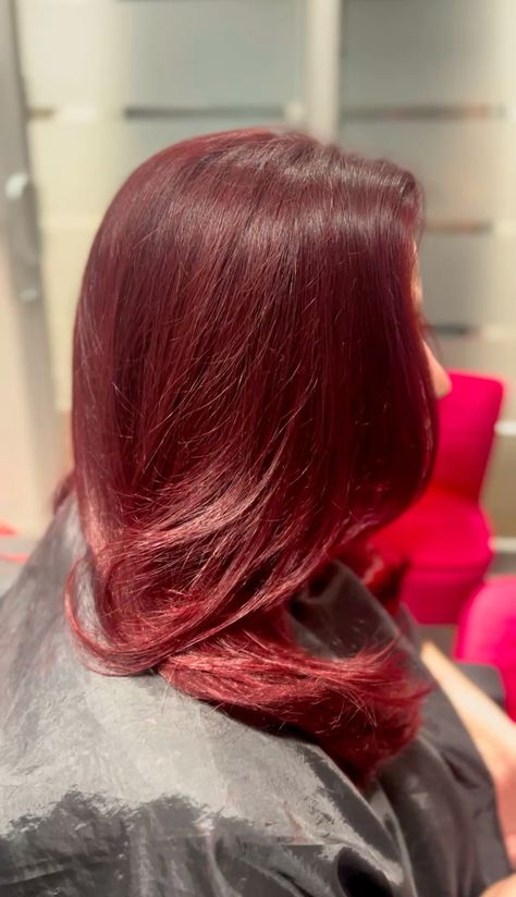 Cherry cola red hair, red hair inspo, vibrant hair 
#cherrycolahair #redhair #vibrantredhair #red Cola Red Hair, Cherry Cola Red Hair, Hair Inspo Pics, Cherry Cola Hair, Vibrant Red Hair, Red Hair Inspo, Vibrant Hair, Cherry Cola, Hair Red