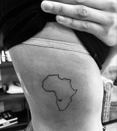 Afrikaans Tattoo Ideas, Congo Tattoo, African Outline Tattoo, Uganda Tattoo Ideas, Afrikaans Tattoo, Africa Tattoo Ideas, Zimbabwe Tattoo, Congo Tattoo Ideas, South America Tattoo Ideas