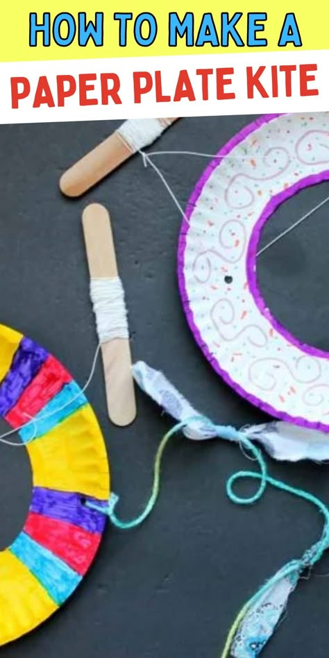 Tips for making a kite. How to craft and make a kite. Cute kite craft idea for kids. Kids Kite Craft, May Pole Craft, Kites Craft Preschool, Make Your Own Kite, Diy Kites For Kids That Fly Easy, Matariki Kites For Kids, Kite Kindergarten, Easy Kite Craft For Kids, Kite Day Activities