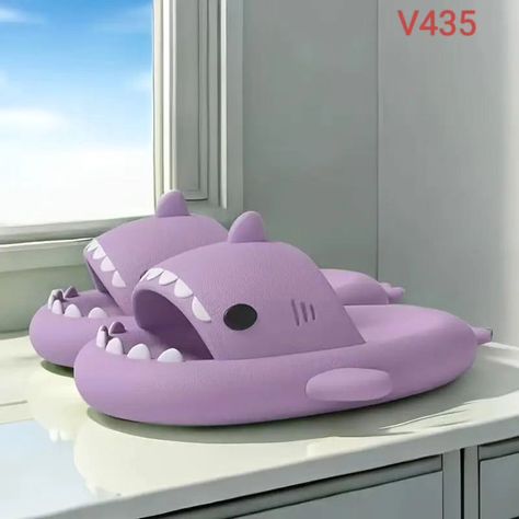 *ALL NEW #SHARK CARTOON SLIDE IN STOCK(V435)*😍😍😍😍😍😍🫅🫅🫅🫅🫅 Sizes 36-41 *Highly imported quality very soft and comfortable*😎😎😎👌👌👌 Colours *Pink and purple Only* *Rs. 749/- Plus ship only*😍😍😍😍😍😍 Cartoon Slide, Shark Cartoon, Shark Slides, Slide In, Comfy Shoes, Pink And Purple, Slides, Purple, Pink