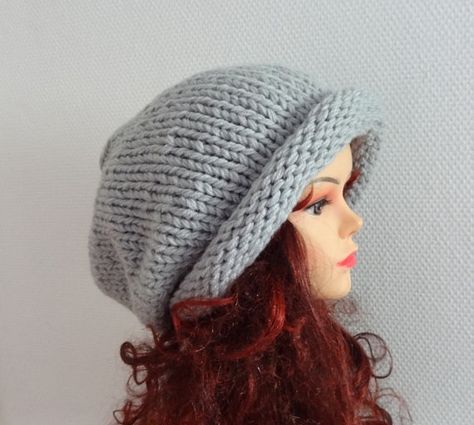 Super Slouchy Beanie Big Slouch Baggy Hat Winter Adult by Ifonka Knit Slouchy Hats, Oversized Hat, Occasion Hats, Mens Fashion Edgy, Big Hat, Slouchy Beanie, Knitted Hat, Knit Or Crochet, Pin Board