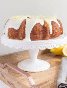 When life gives you lemons, make this Lemon Bundt Cake with Cream Cheese Glaze! The cake is lemony, light, and refreshing, paired with a thick, sweet and tangy glaze- the ultimate spring dessert! Lemon Glaze Icing For Pound Cake, Lemon Bundt Cake With Glaze, Best Lemon Cake, Lemon Buttermilk Pound Cake With Glaze, Extreme Lemon Bundt Cake Recipe, Lemon Buttermilk Pound Cake, Extreme Lemon Bundt Cake, Buttermilk Pound Cake, Orange Pound Cake