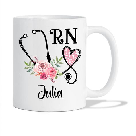 PRICES MAY VARY. [PERSONALIZED GIFT]: Do you need a gift idea for Nurse's Day, Thank You, Appreciation, Christmas, Birthday, Retirement, Thanksgiving, New Year? This custom nurse coffee mug will make an useful gift for Nurse, Nurse Practitioner, Nursing Instructor, Medical Assistant, Nurse Practitioner Career, Nurse Promotion, Nurse Preceptor, Nurse Manager or your loved ones. [FREE CUSTOMIZATION]: Elegant design printed on both sides of coffee mug. You just click “Customize Now” button, choose Nurse Preceptor, Nursing Instructor, Assistant Nurse, Gifts For Nurse, Oncology Nurse, Nurse Manager, Oncology Nursing, Lab Tech, Nurse Mugs