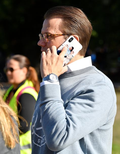 Prince Daniel of Sweden Just Accidentally Revealed the Sweet Tribute to His Family on His Phone Prince Daniel Of Sweden, Prince Daniel, Princess Estelle, Swedish Royals, European Royalty, Crown Princess Victoria, Royal Families, Princess Victoria, Crown Princess