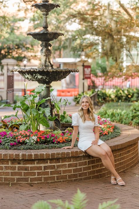 Forever obsessed with this location for senior sessions✨🕊 • • • • • • #seniorstyleguide #seniorpictures #seniorinspire #seniorologie #seniorphotos #seniorportraits #senioryearmagazine #seniorsznmagazine #thevibrantsenior #modernsenior #seniorphotographer #portraitphotography #seniorportraitphotographer #theseniorbest #seniorphotography #seniorportrait #senioryear #theseniorcollective #seniormuse #southcarolinasenior #charlestonsc #charlestonphotographer #summerville #summervillehighschool #... Fountain Senior Pictures, Senior Stuff, Graduation Photoshoot, Grad Pics, Dress Hairstyles, Graduation Pictures, Senior Pics, Photo Outfit, Senior Session