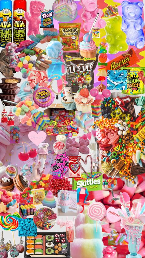 Candy 🍭 🍭🍬🍬 Candy Aesthetic Wallpaper, Cute Candy Wallpaper, Candy Background Wallpapers, Lavender Flowers Diy, Candy Theme Wallpaper, Candy Style Background, Candy Collage, Candy Wallpaper Sweets, Candy Pattern Wallpaper