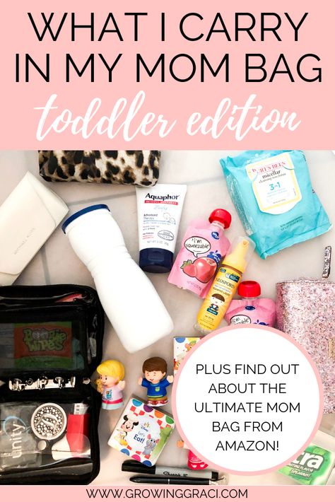 Toddler Bag Essentials, Mom Bag Essentials, Nanny Bag, Week Tracker, Toddler Diaper Bag, Diaper Bag Checklist, Pregnancy Scrapbook, Mom Purses, Toddler Hacks