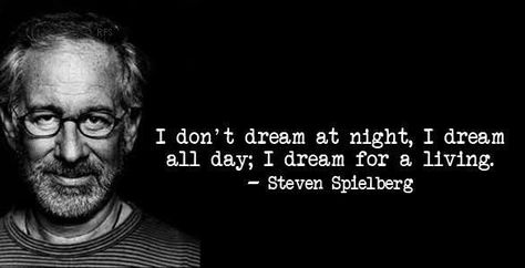 Director Quotes, Filmmaking Quotes, Cinema Quotes, Motivational Lines, Movie Director, Film Inspiration, Inspirational Quotes Pictures, Dream Quotes, Steven Spielberg