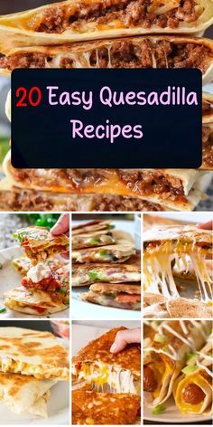 Get creative with these mouthwatering quesadilla recipes! From classic cheese to innovative fillings, discover your new favorite Mexican dish. Casadia Recipe Quesadillas, Casadia Recipe, Easy Quesadilla Recipes, Best Quesadilla Recipe, Quesadillas Recipes, Easy Quesadilla, Ground Beef Quesadillas, Quesadilla Recipes Easy, Chicken Quesadilla Recipe