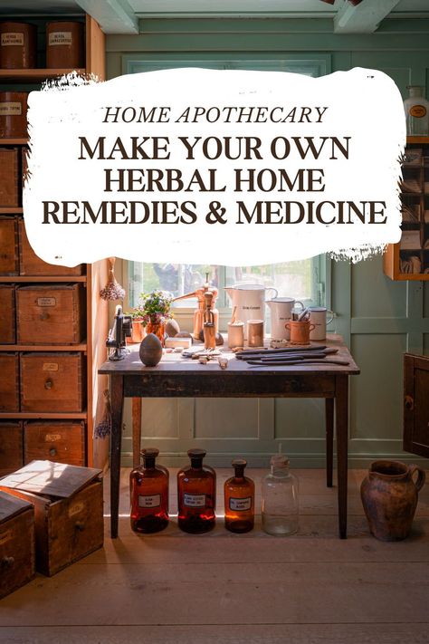 Discover how to make your own effective herbal remedies and homemade medicine with this comprehensive guide. Learn to create tinctures, infusions, and decoctions for natural healing. Homemade Medicine, Diy Conditioner, Apothecary Decor, Herbal Remedies Recipes, Diy Lotion, Holistic Care, Natural Healing Remedies, Homemade Remedies, Natural Health Remedies