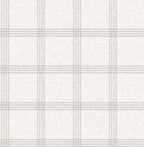 Chesapeake 3115-24478 Twain Plaid Wallpaper, Dove - - Amazon.com