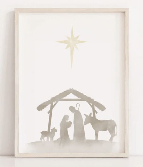 Christmas Angel Painting Easy, Simple Nativity Watercolor, Christmas Star Watercolor, Nativity Watercolor Cards, Abstract Nativity Painting, Watercolor Nativity Christmas Cards, Simple Nativity Drawing, Watercolor Nativity Scene, Cristhmas Drawings