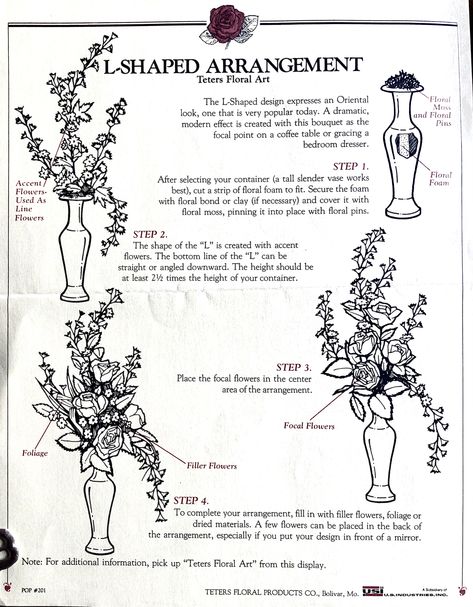 Floral Arrangement Basics, Floral Arrangements Diy Centerpieces, Floral Art Drawing, Floristry Techniques, Alter Flowers, Floral Mechanics, Fake Flower Arrangements, Cut Flower Farm, Flower Arrangement Designs