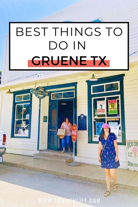 Here are the best things to do in Green, TX! You can visit Gruene TX for a quick weekend getaway: it's a quick drive from Austin and San Antonio and has lots of fun stuff to do. #texastravel #austintexas #gruene Mother Daughter Trips, Amazing Airbnb, Gruene Texas, Houston Travel, Dallas Travel, Texas Bucket List, Austin Travel, Best Weekend Trips, Texas Destinations