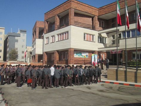 Architectural  Iranians school Convent School, School Design, Street View, Ruby, Architecture, Quick Saves, Design