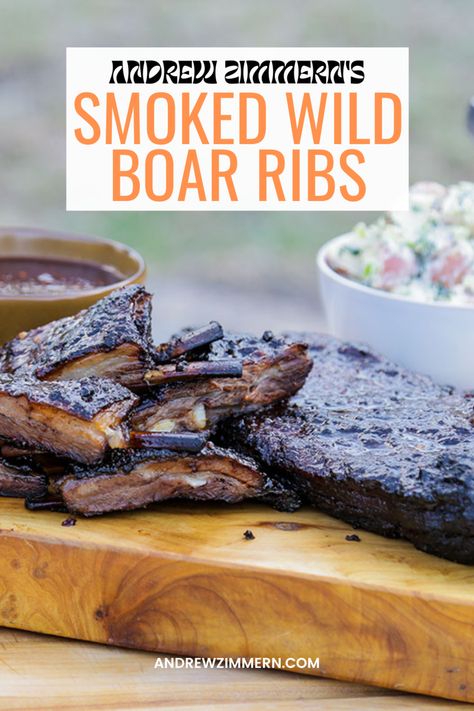 Wild Hog Recipes, Hog Recipes, Smoked Baby Back Ribs, Grilled Ribs, Baking Substitutions, Ribs Recipes, Homemade Barbecue, Pit Barrel Cooker, Grilled Foods